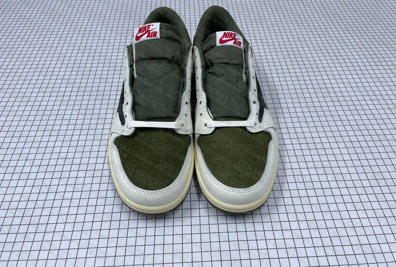 Jordan 1 Low Medium Olive