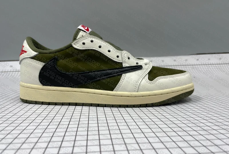 Jordan 1 Low Medium Olive 4