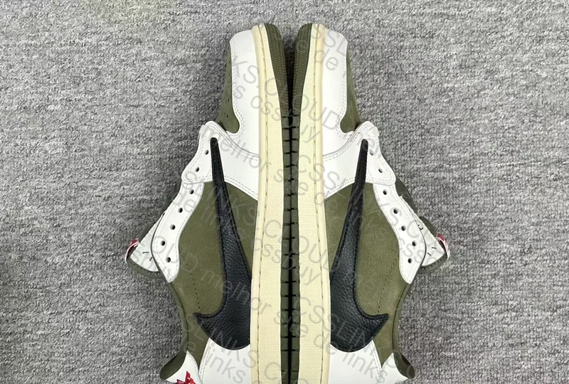 Jordan 1 Low Medium Olive