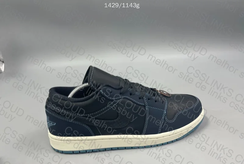Jordan 1 Low Obsidian Dark