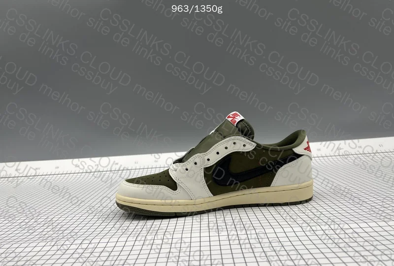 Jordan 1 Low OG SP Travis Scott Medium Olive JMDY