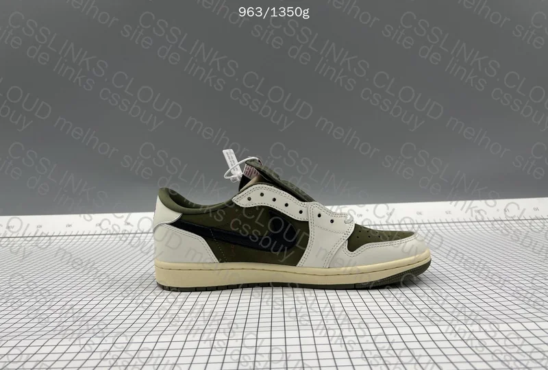 Jordan 1 Low OG SP Travis Scott Medium Olive JMDY 5