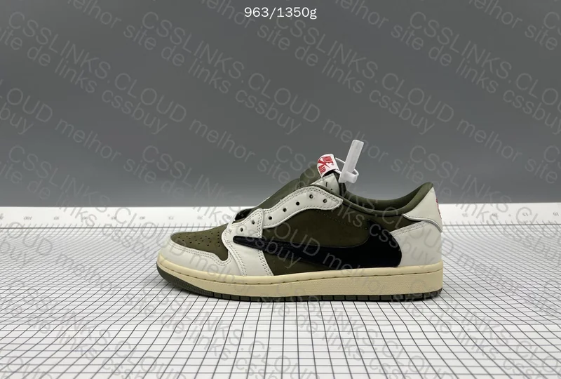 Jordan 1 Low OG SP Travis Scott Medium Olive JMDY 6