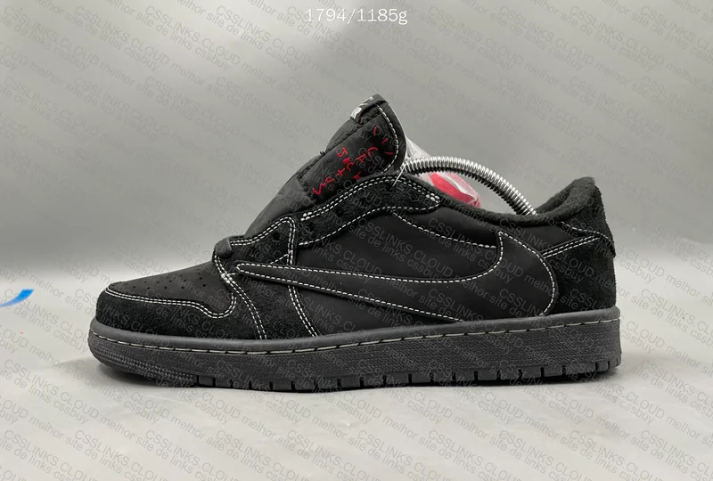 Jordan 1 Low OG Travis Scott Black Phantom