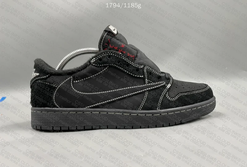 Jordan 1 Low OG Travis Scott Black Phantom 8