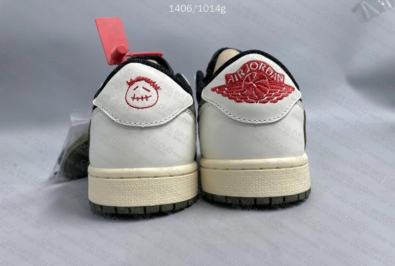 Jordan 1 low - Olive Travis 2