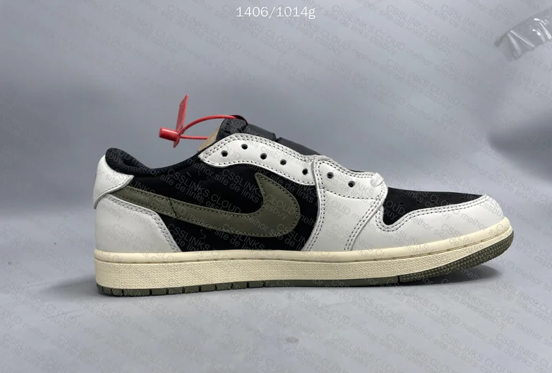 Jordan 1 low - Olive Travis 5
