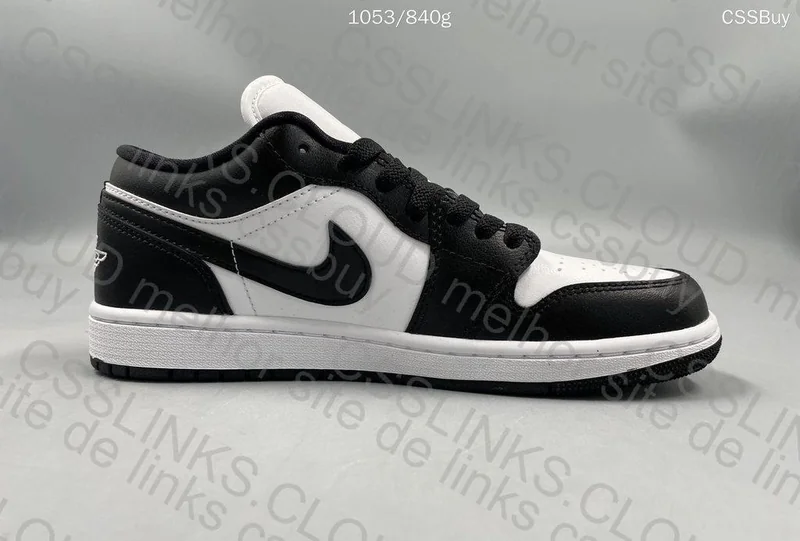 Jordan 1 Low Panda (DT) 37.5 - OVO 10