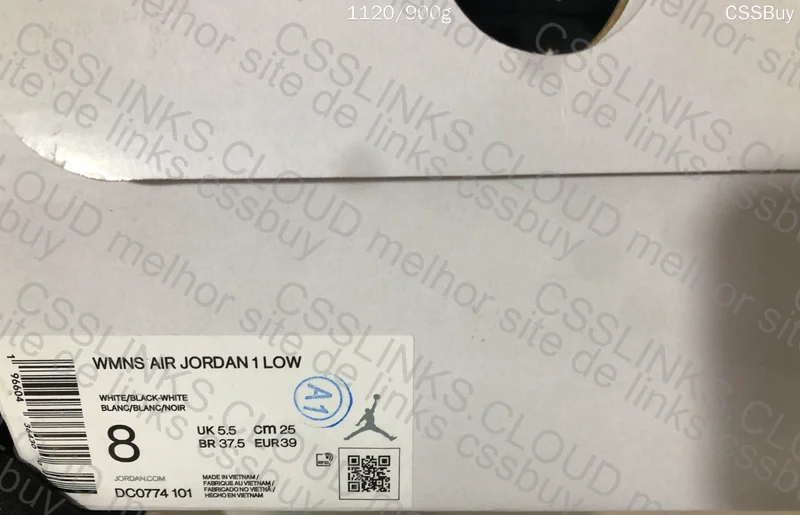 Jordan 1 Low Panda RL or GL 7