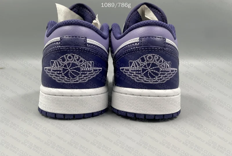 jordan 1 low Purple 3