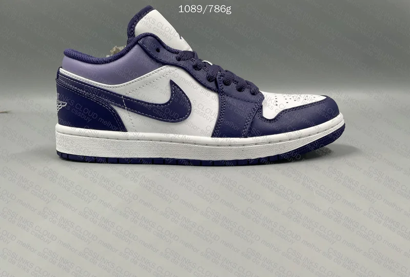 jordan 1 low Purple 4