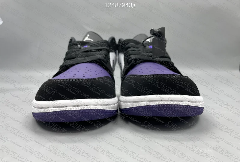 Jordan 1 low purple 2