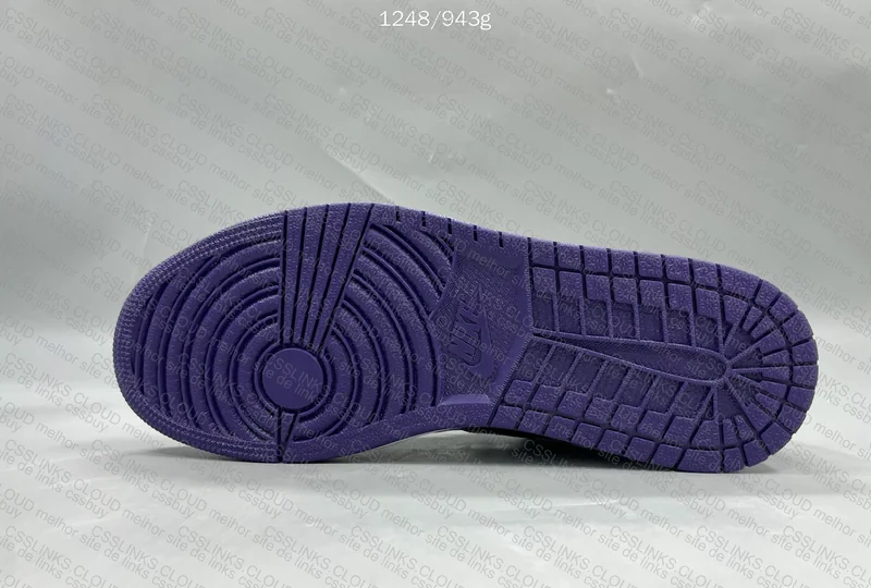 Jordan 1 low purple 6