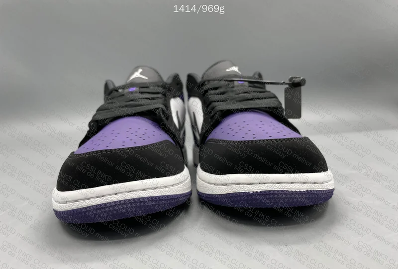 JORDAN 1 LOW PURPLE 10