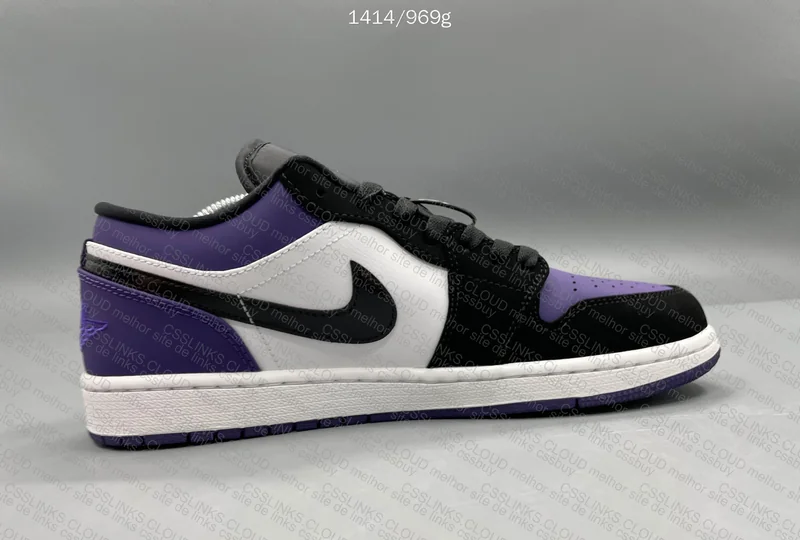JORDAN 1 LOW PURPLE 2