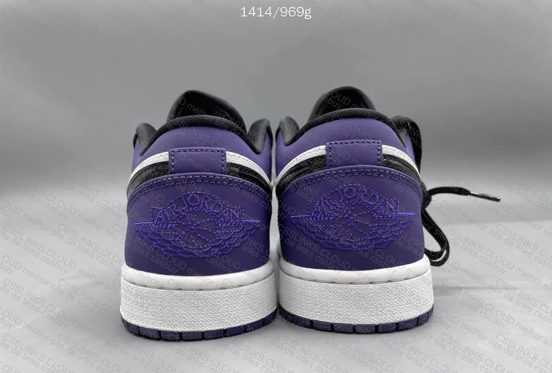 JORDAN 1 LOW PURPLE 9