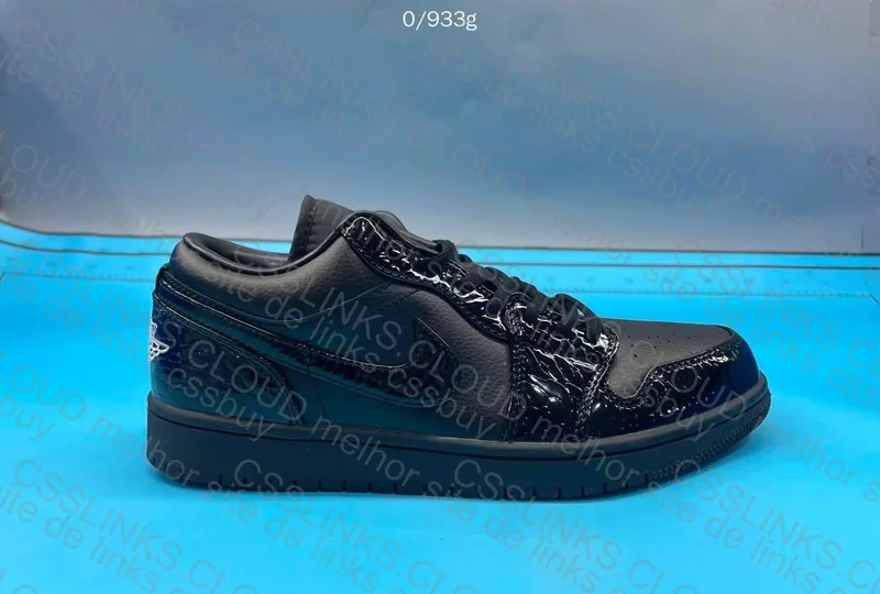 Jordan 1 Low SE Black Croc