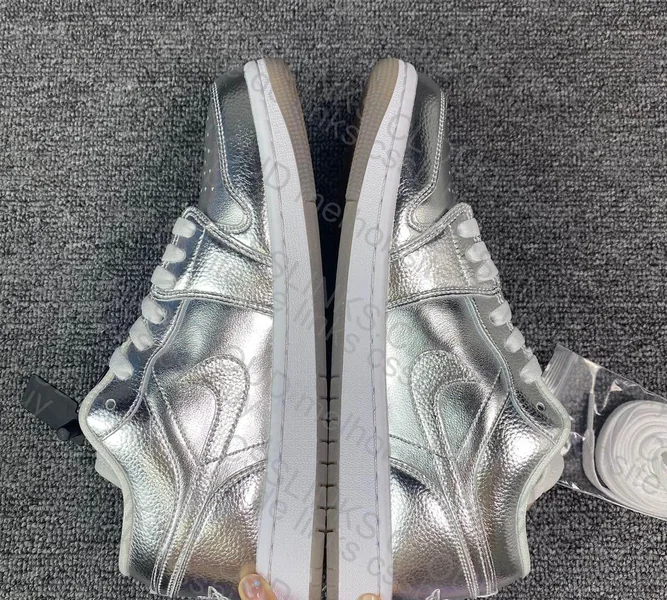 jordan 1 low silver