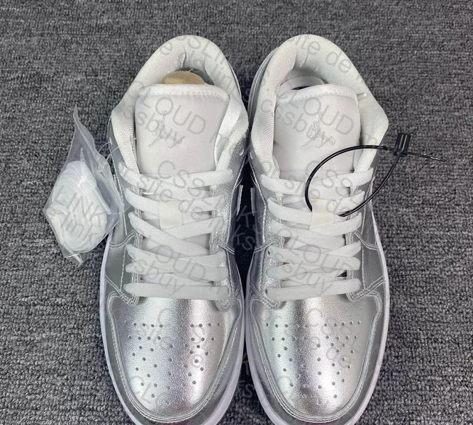 jordan 1 low silver 3