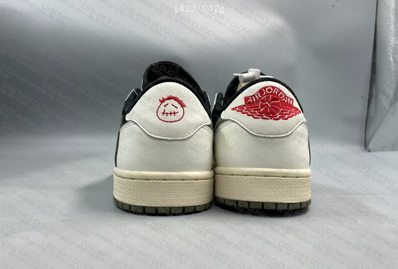 Jordan 1 Low Travis Olive 4