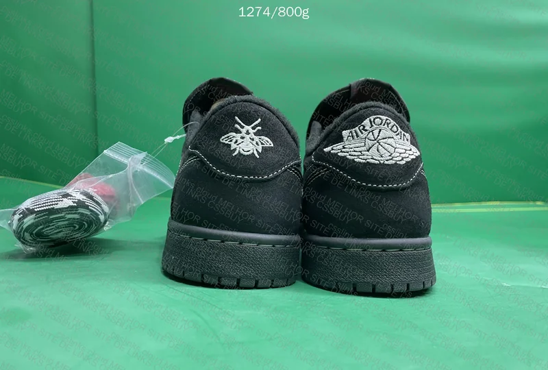 Jordan 1 Low Travis Scott Black Phantom 2