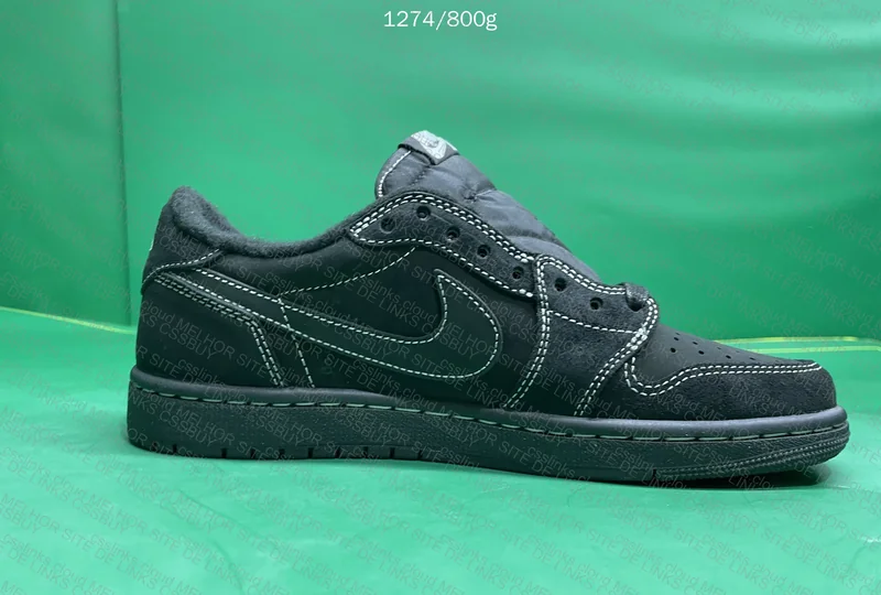 Jordan 1 Low Travis Scott Black Phantom 5