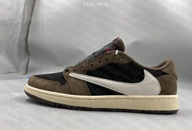 Jordan 1 low Travis Scott Dark Mocha 8