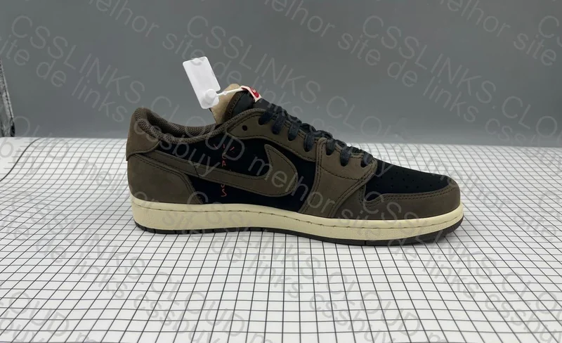 Jordan 1 low travis scott dark mocha 330y 2