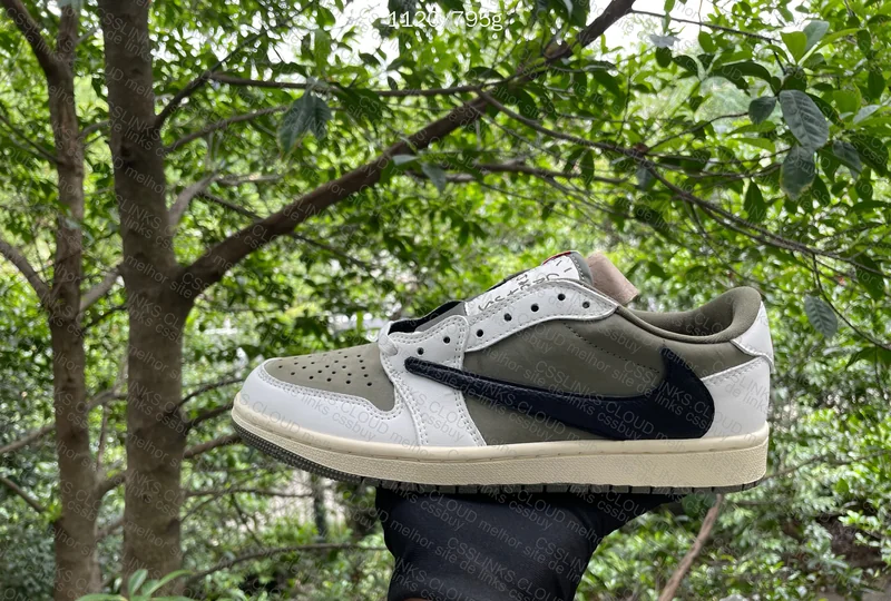 Jordan 1 Low Travis Scott Medium Olive 59¥ 2