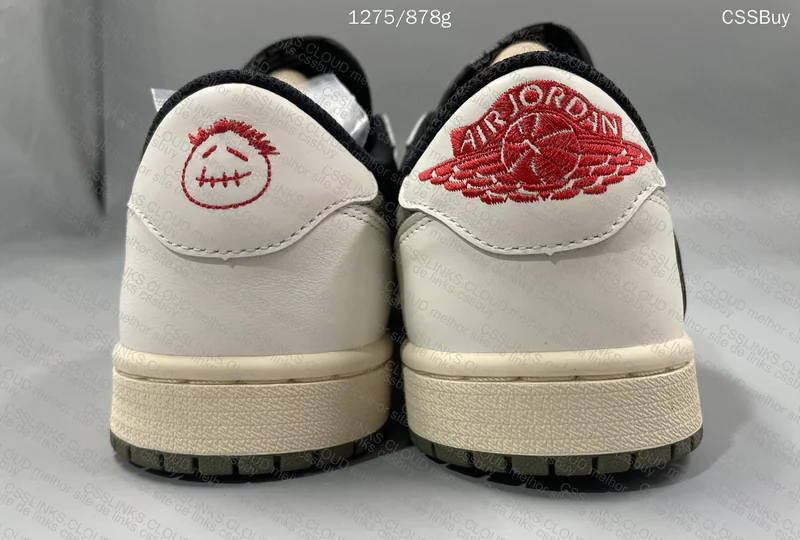 Jordan 1 Low Travis Scott Olive 4