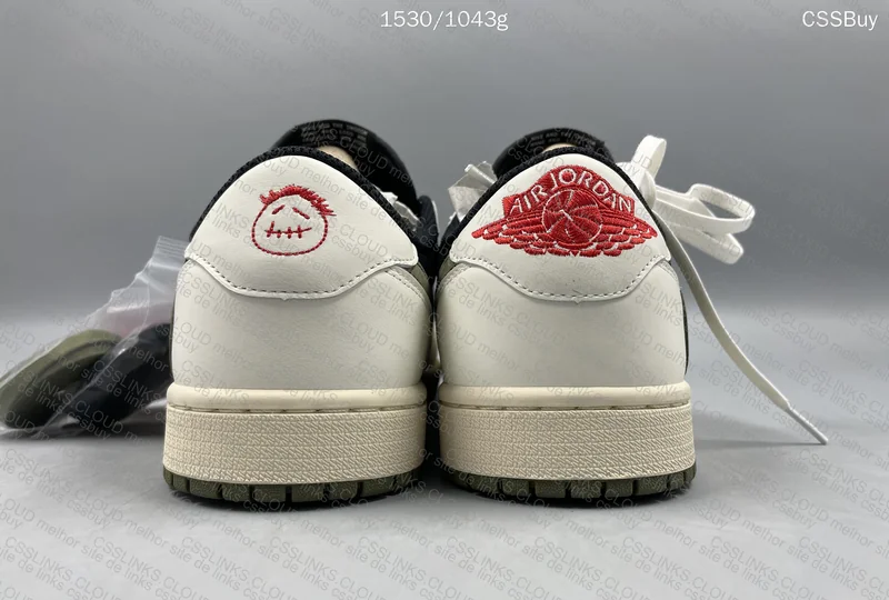 Jordan 1 low Travis Scott olive 3
