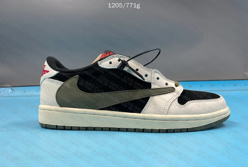 Jordan 1 low Travis Scott “Olive” 6