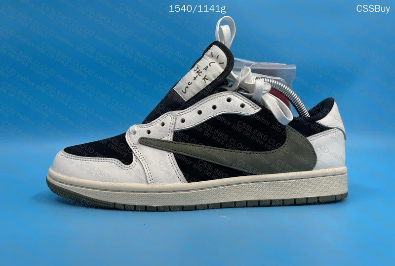 Jordan 1 Low Travis Scott Olive FK B 5