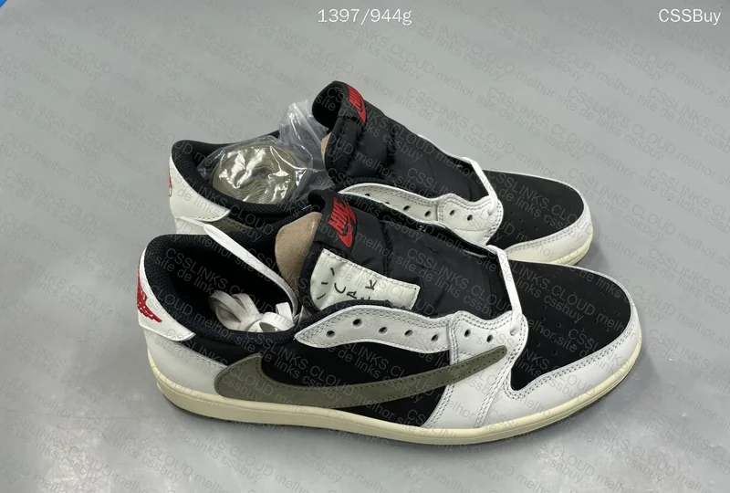 Jordan 1 Low Travis Scott Olive PK Batch 2