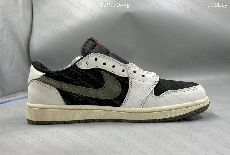 Jordan 1 Low Travis Scott Olive PK Batch 8