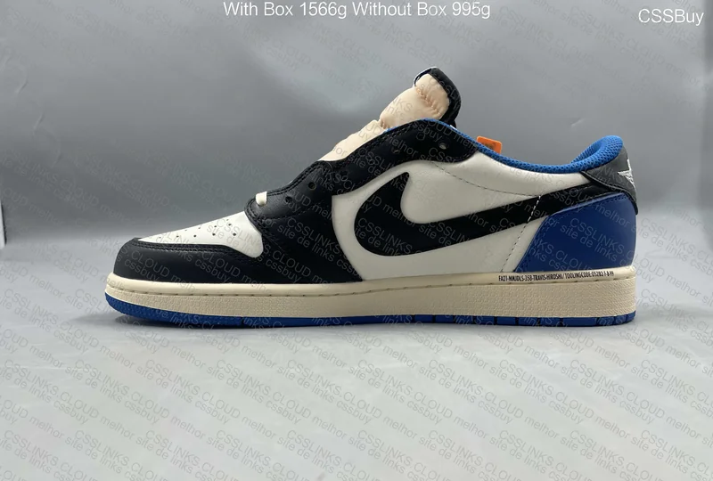 Jordan 1 low Travis Scott X Fragment 8