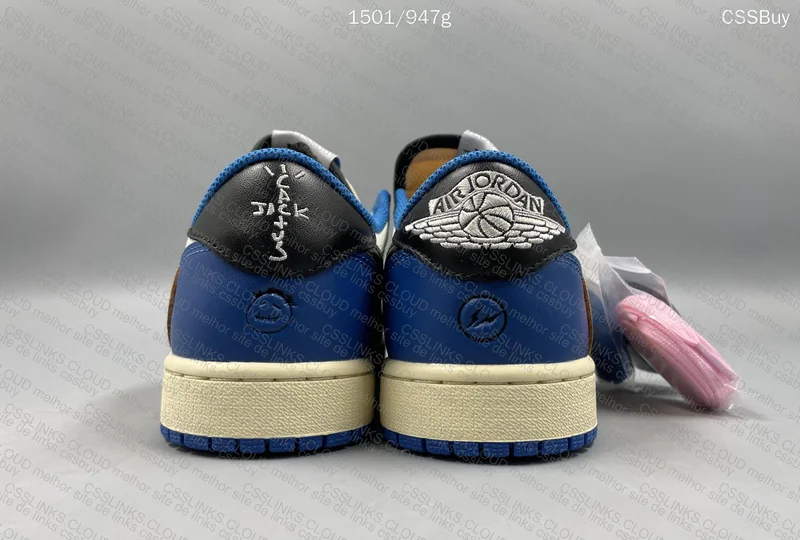 Jordan 1 low Travis Scott x Fragment 3
