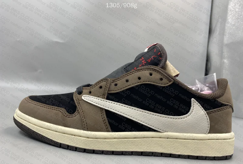 Jordan 1 Low Traviss Mocha 4