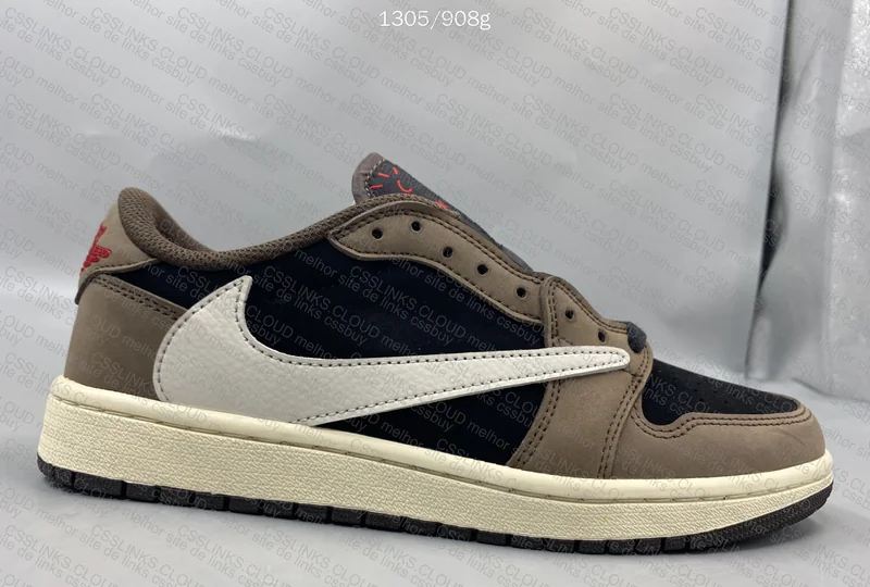 Jordan 1 Low Traviss Mocha 5