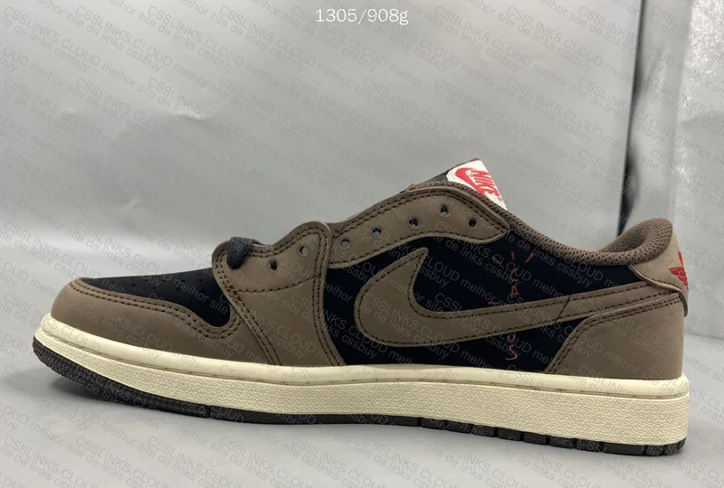 Jordan 1 Low Traviss Mocha 6