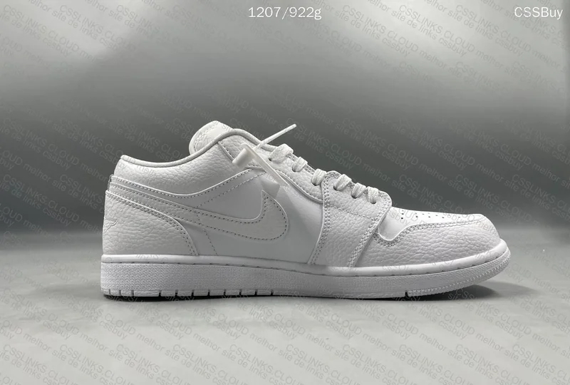 Jordan 1 Low Triple White 4