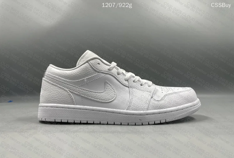 Jordan 1 Low Triple White 6