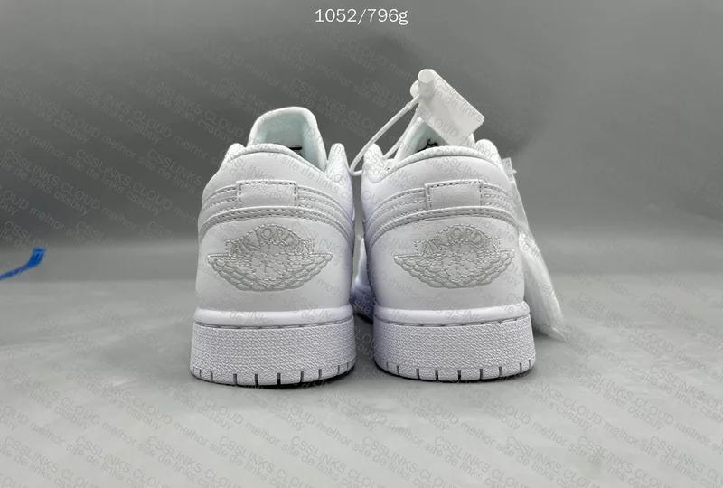 Jordan 1 Low Triple White 6