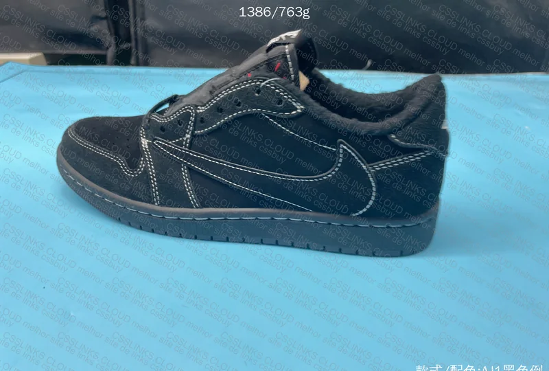 Jordan 1 Low TS Black Phantom 8