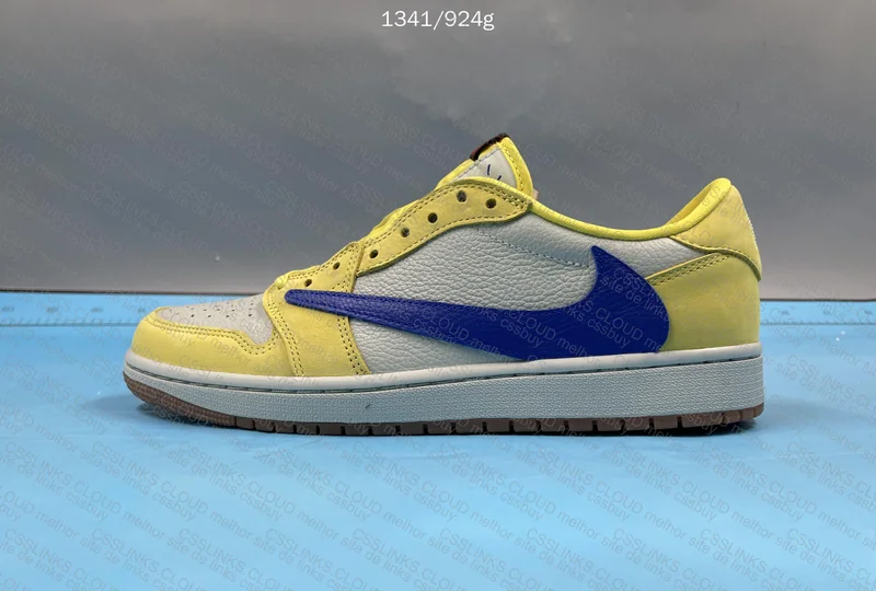 Jordan 1 low ts Canary 5