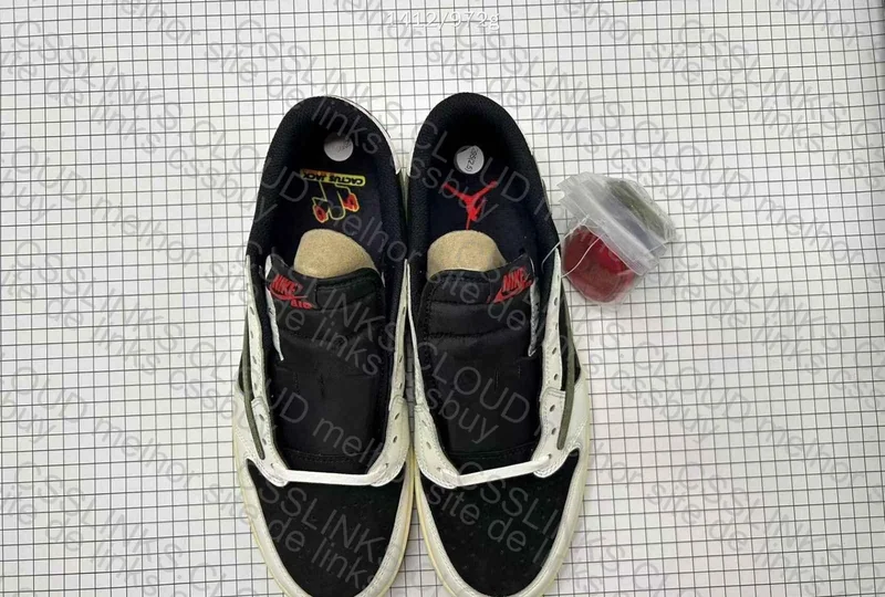 Jordan 1 Low TS Olive 10