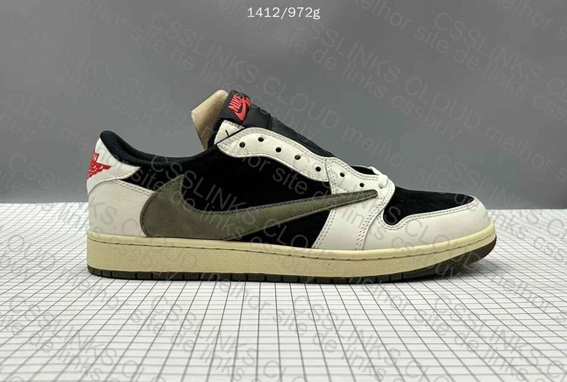 Jordan 1 Low TS Olive 5