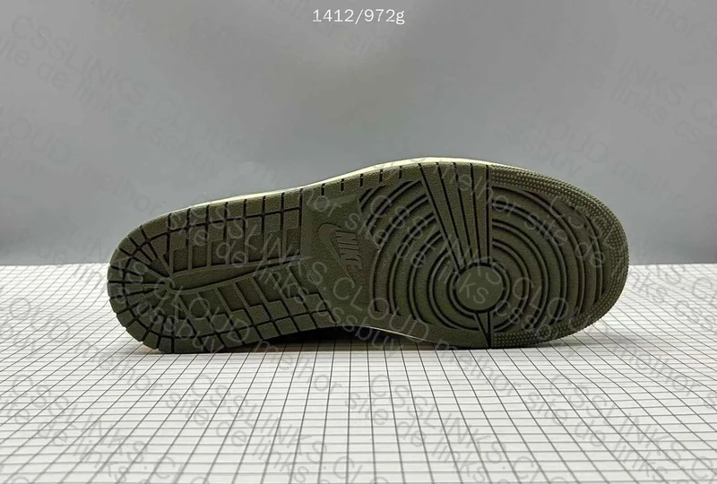 Jordan 1 Low TS Olive 6