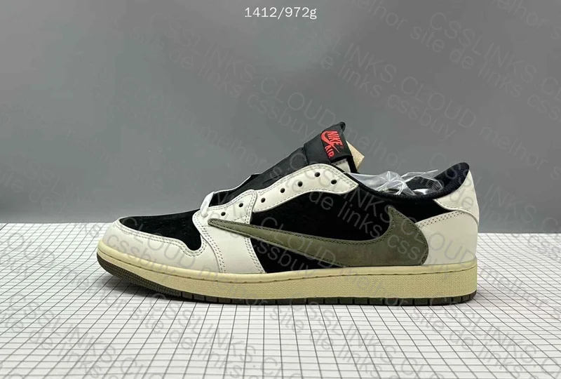 Jordan 1 Low TS Olive 8