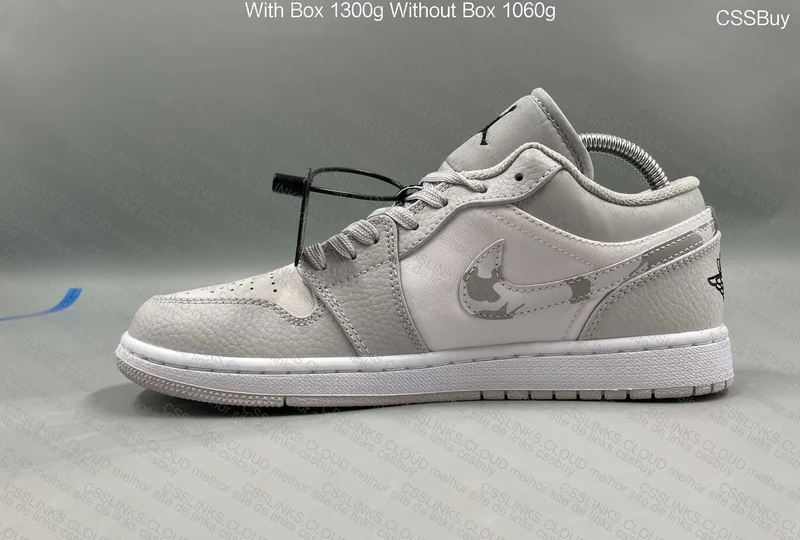 Jordan 1 Low white camo 8